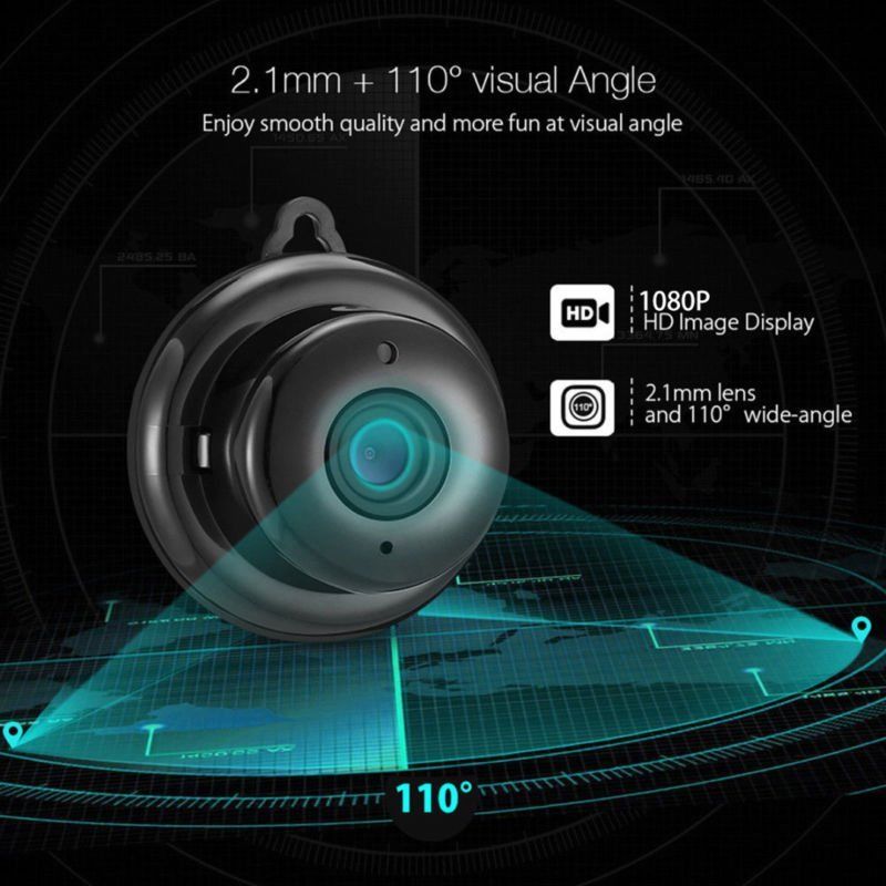 HD 1080P Mini WiFi Dold Trådlös IP-kamera